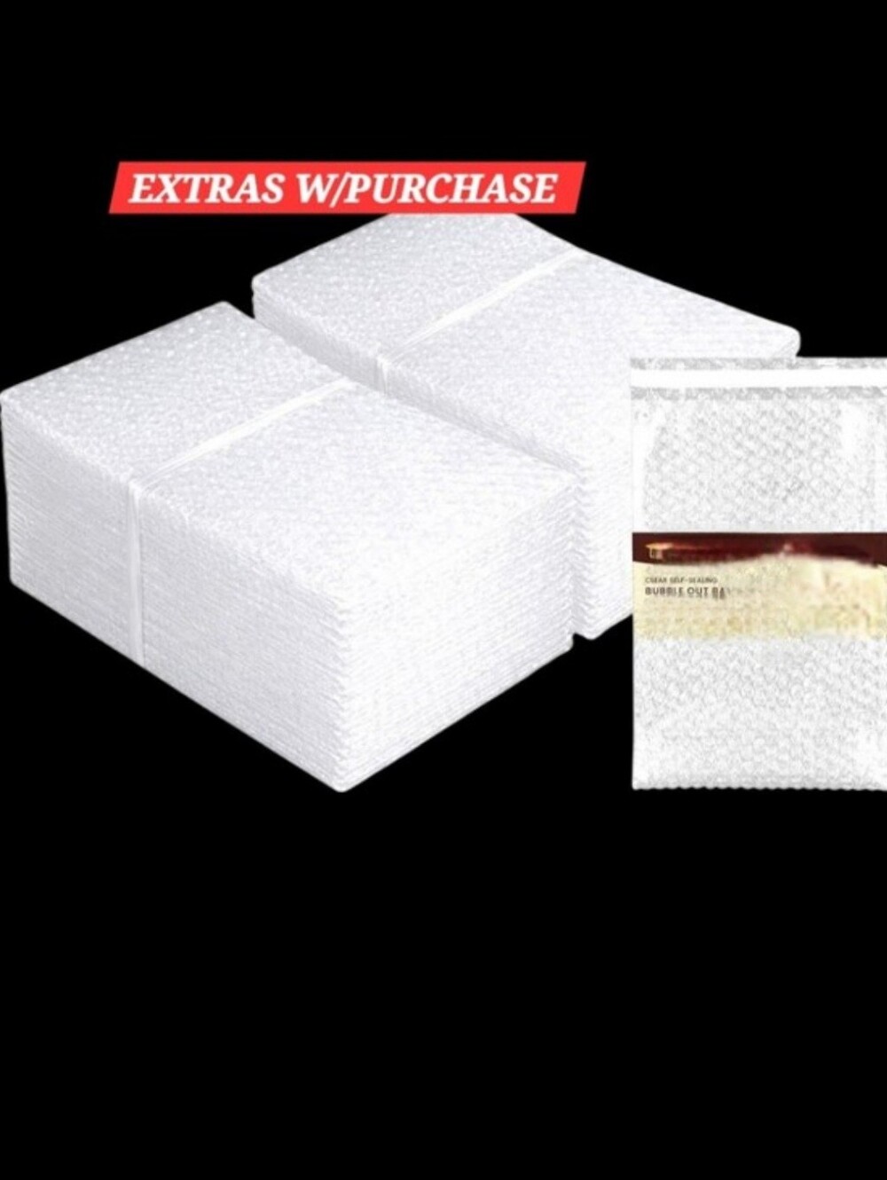 15ct. 4"x7" Self-Seal Clear Bubble Mailer ✨️PRICE FIRM✨️